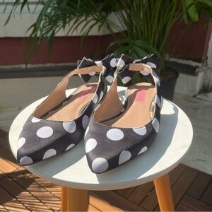 Betsey Johnson bow heel flat